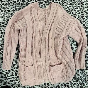 NWOT Lane Tree cardigan size large